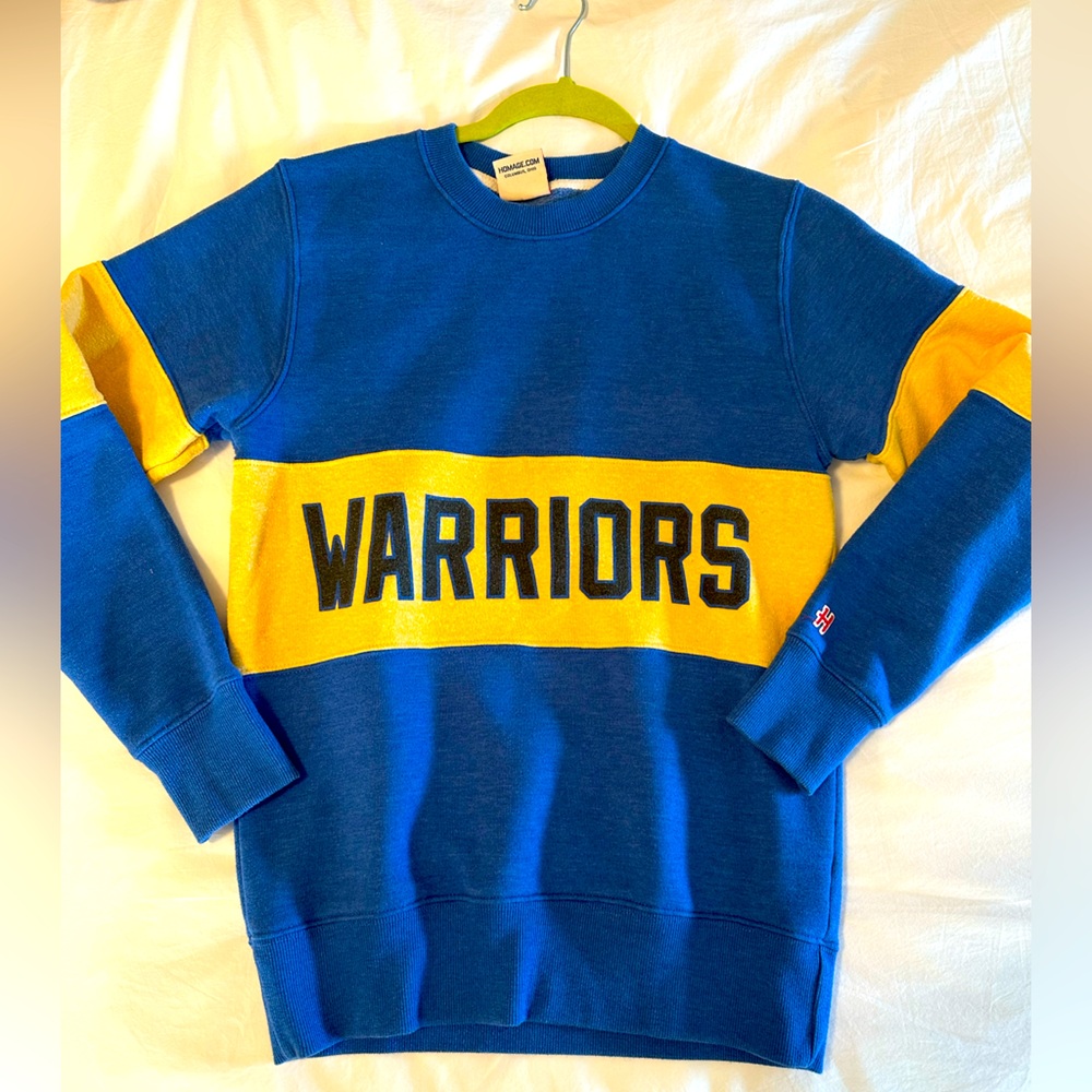 NWOT Vintage style Golden State Warriors crewneck sweatshirt, unisex small